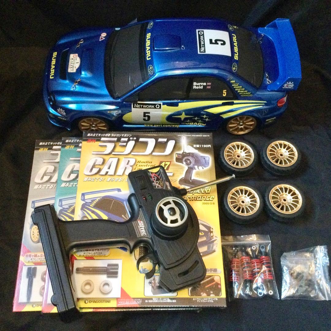 スバル インプレッサ WRX 1/10 デアゴスティーニ 週刊ラジコンカー