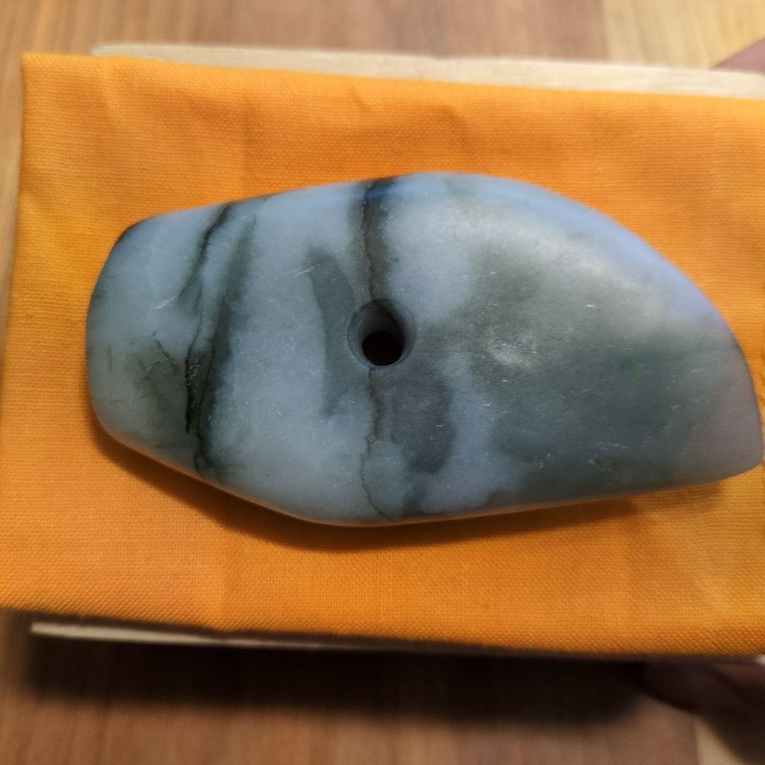 糸魚川産 翡翠 ヒスイ 祭器 斧形 1.18kg 天然石 希少 レア