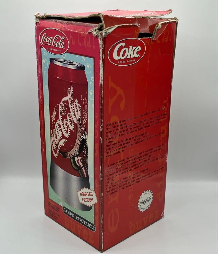 コカ•コーラ 缶型照明ランプ 回転 ROTATING LAMP - メルカリ