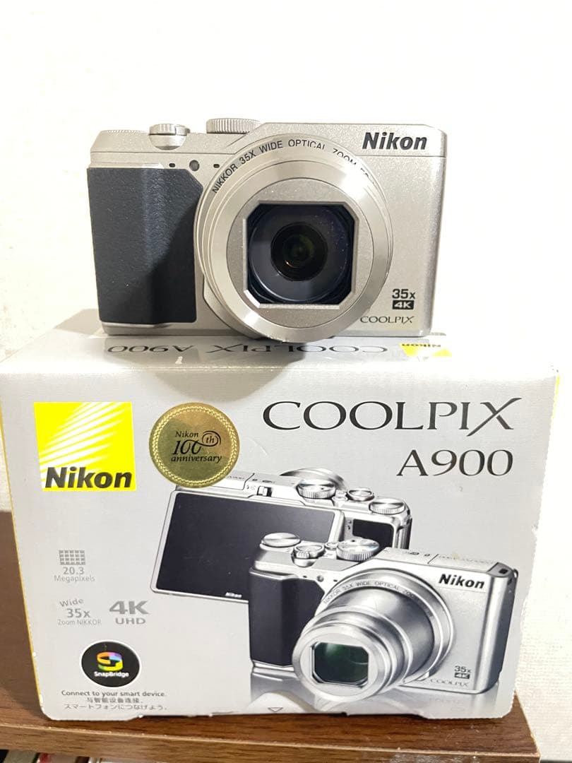 Nikon COOLPIX A900 シルバー　中古美品 ニコン（Nikon） 中古 1年保証 美品 Nikon COOLPIX A900 シルバー