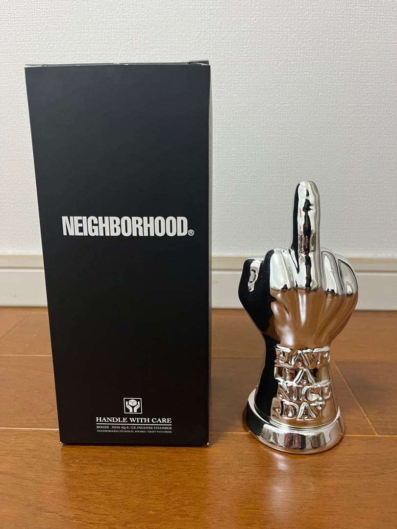 NEIGHBORHOOD ネイバーフッド お香立て シルバー 箱付き - メルカリ
