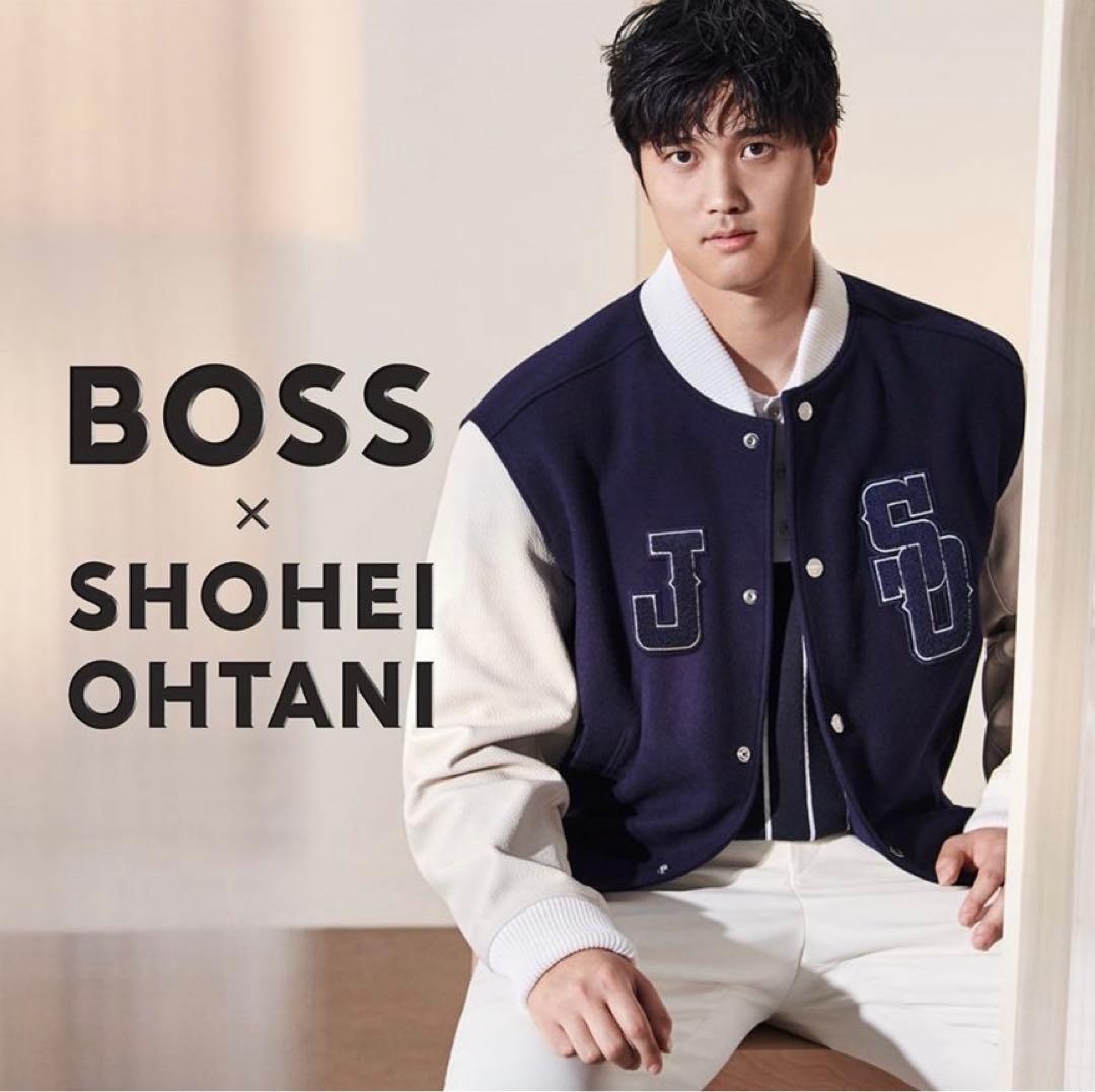 新品未使用品》BOSS×大谷翔平 ベースボールジャケットXL ノベルティ