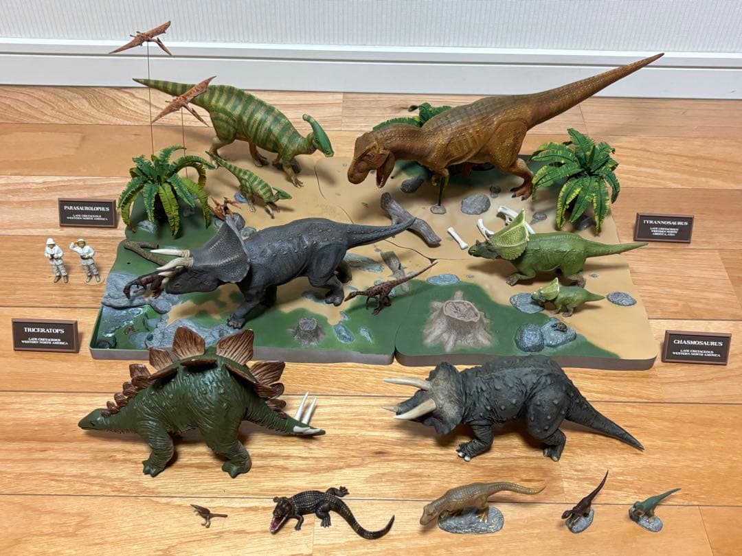 タミヤ 1/35 恐竜世界シリーズ 超大型情景ディスプレイセット 塗装済 完成品 1/35 カスモサウルス情景セット: スケールモデル｜TAMIYA SHOP ONLINE