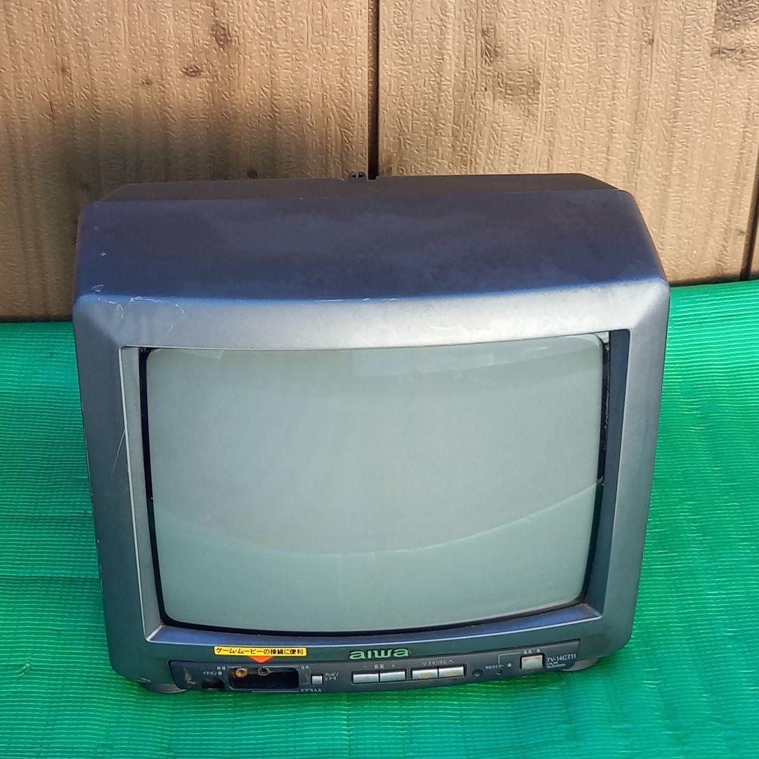 aiwa ブラウン管テレビ TV-14GT11 動作未確認 ジャンク - メルカリ