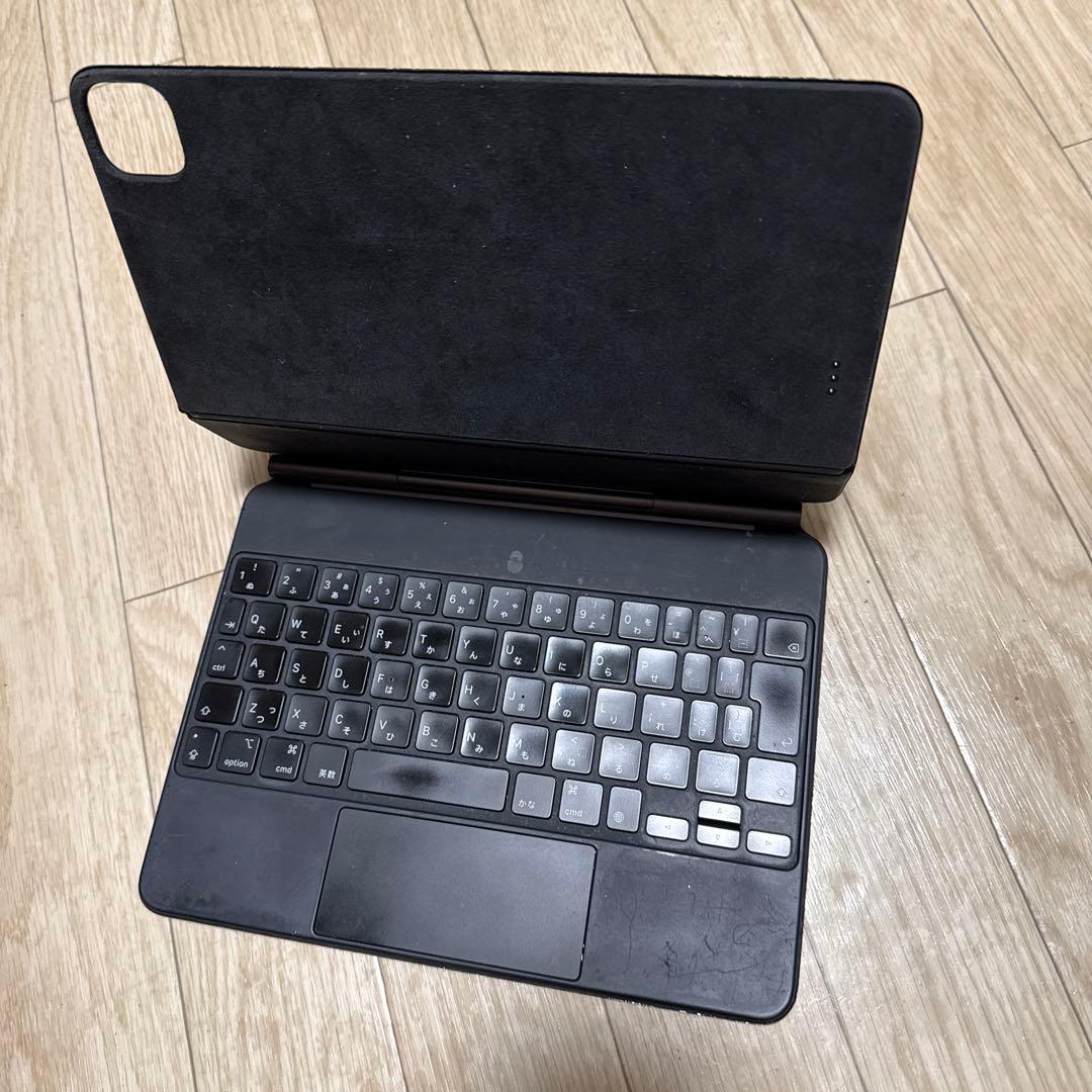 【純正品】11インチ Magic Keyboard ブラック　A2261 新品級】Apple Magic Keyboard 11インチ A2261 黒 - メルカリ