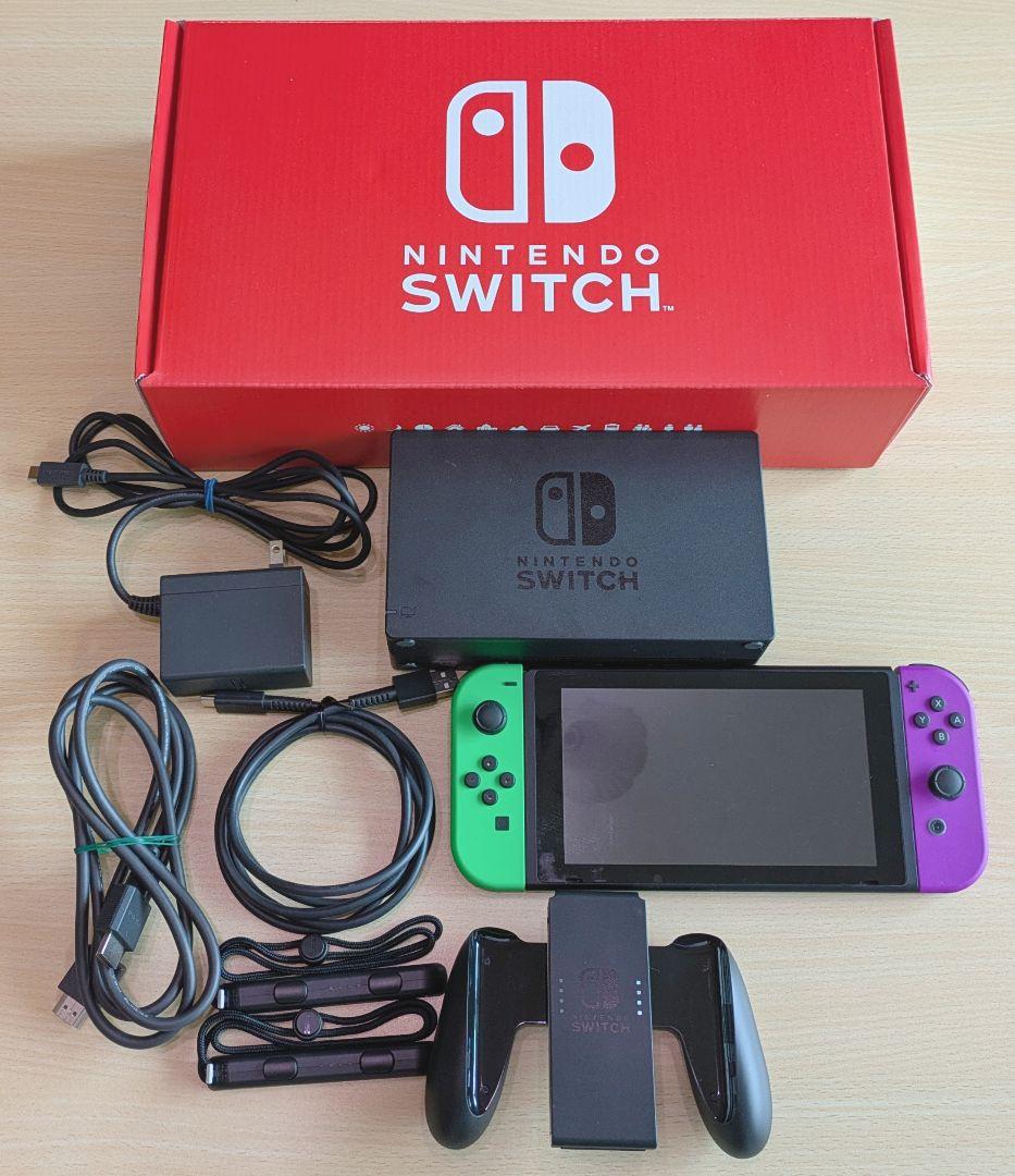 Nintendo Switch 本体 ネオングリーン/ネオンパープル マイニンテンドーストアで「Nintendo Switch」本体の抽選販売開始！Joy