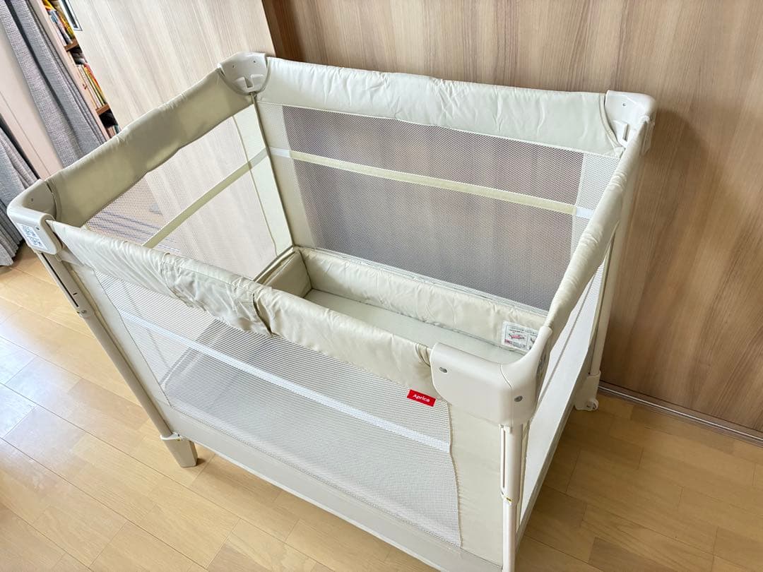 ☆Aprica ココネル エアー ミルク ホワイト 取扱説明書・専用箱あり