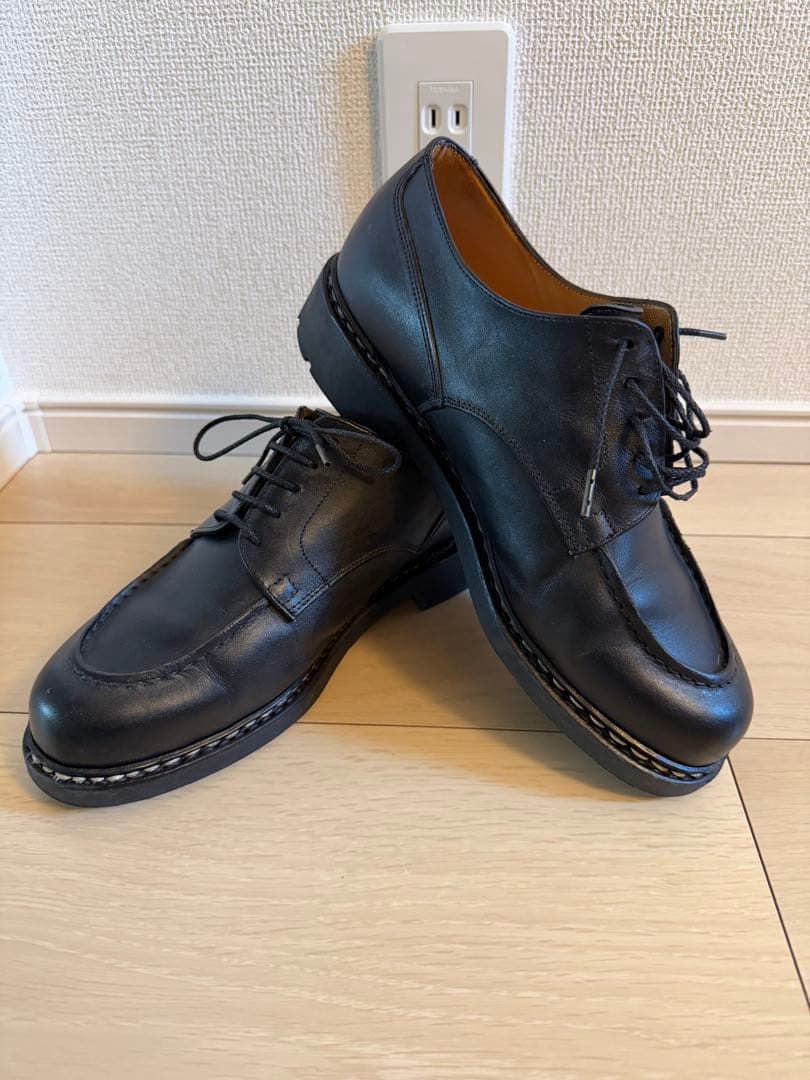 美品　パラブーツ　シャンボード　UK6 24.5cm 黒