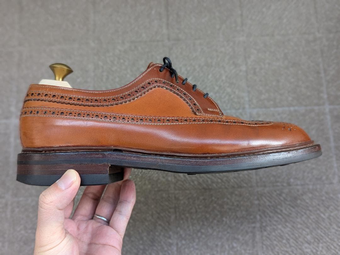 は*や様 クロケット＆ジョーンズ CHEVIOT ウイスキー コードバン 8E