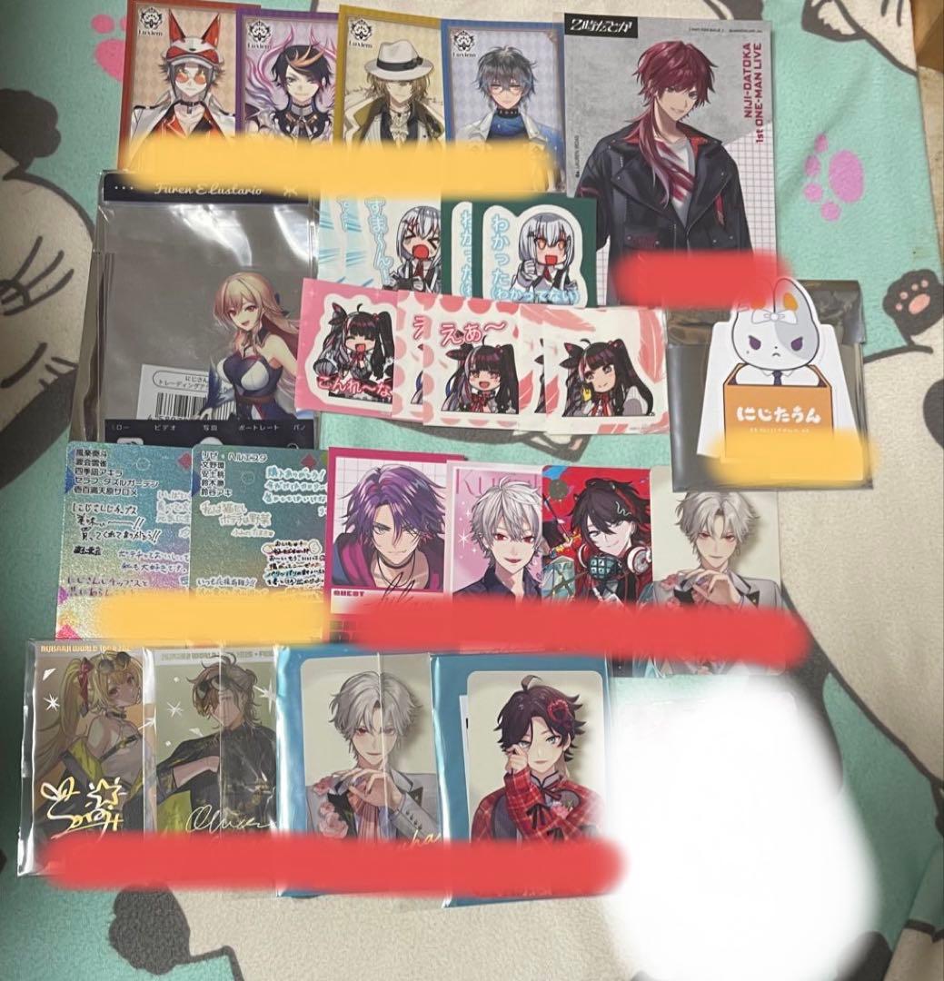 にじさんじ ボイスカード ノスタルジアコレクション 缶バッジ まとめ