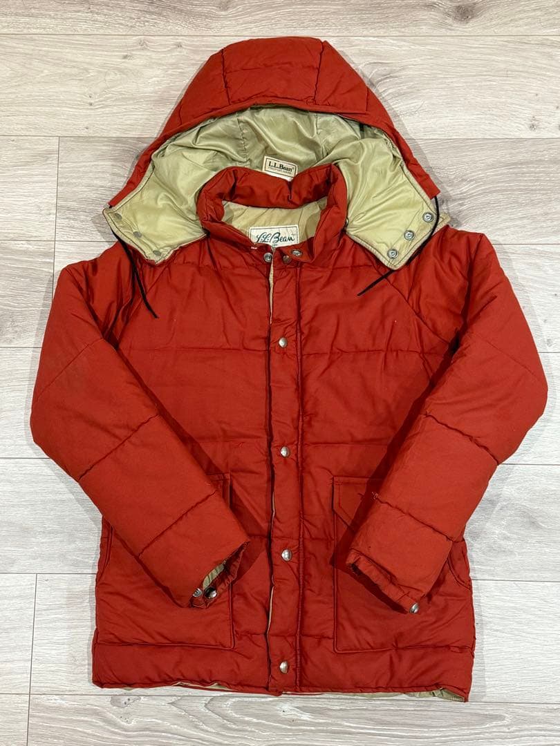 L.L.Bean エルエルビーン　ダウンジャケット　筆記体タグ　60s 70s