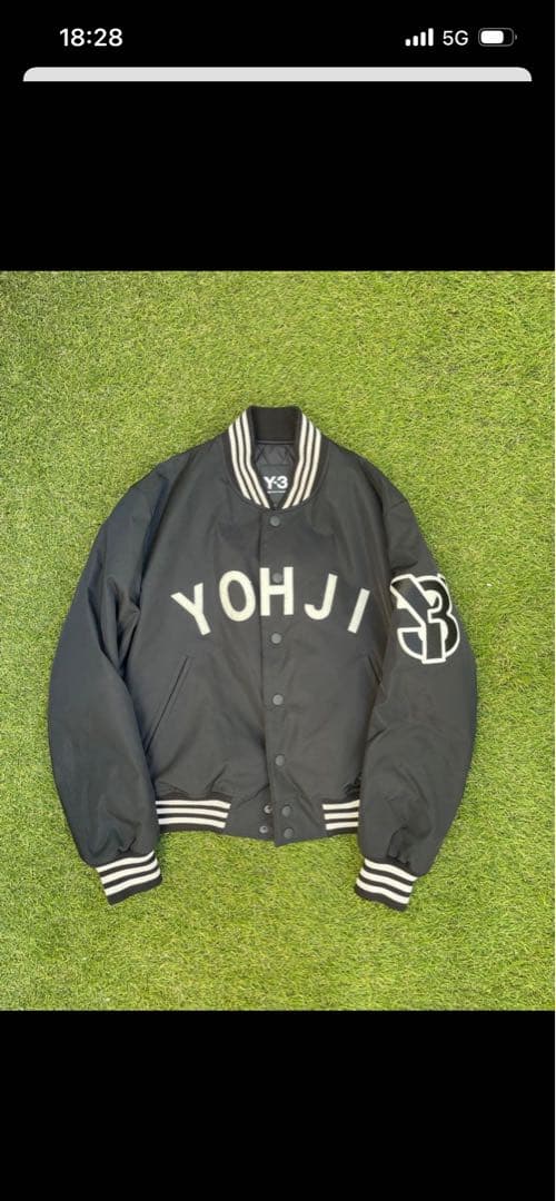 Y-3スタジャン（Ｍ） 楽天市場】[TIME SALE] Y-3 ワイスリー グラフィックロゴ アームレザー