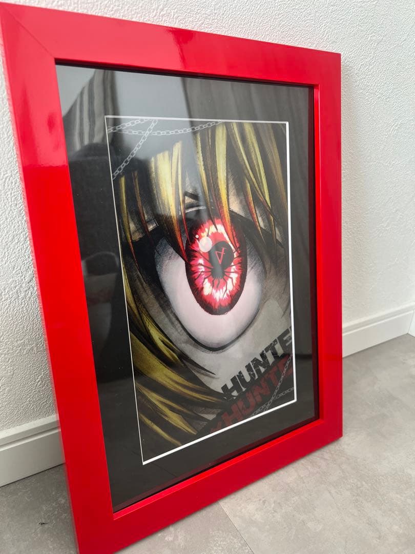 激レア】HUNTER×HUNTERクラピカ緋の目アート - メルカリ