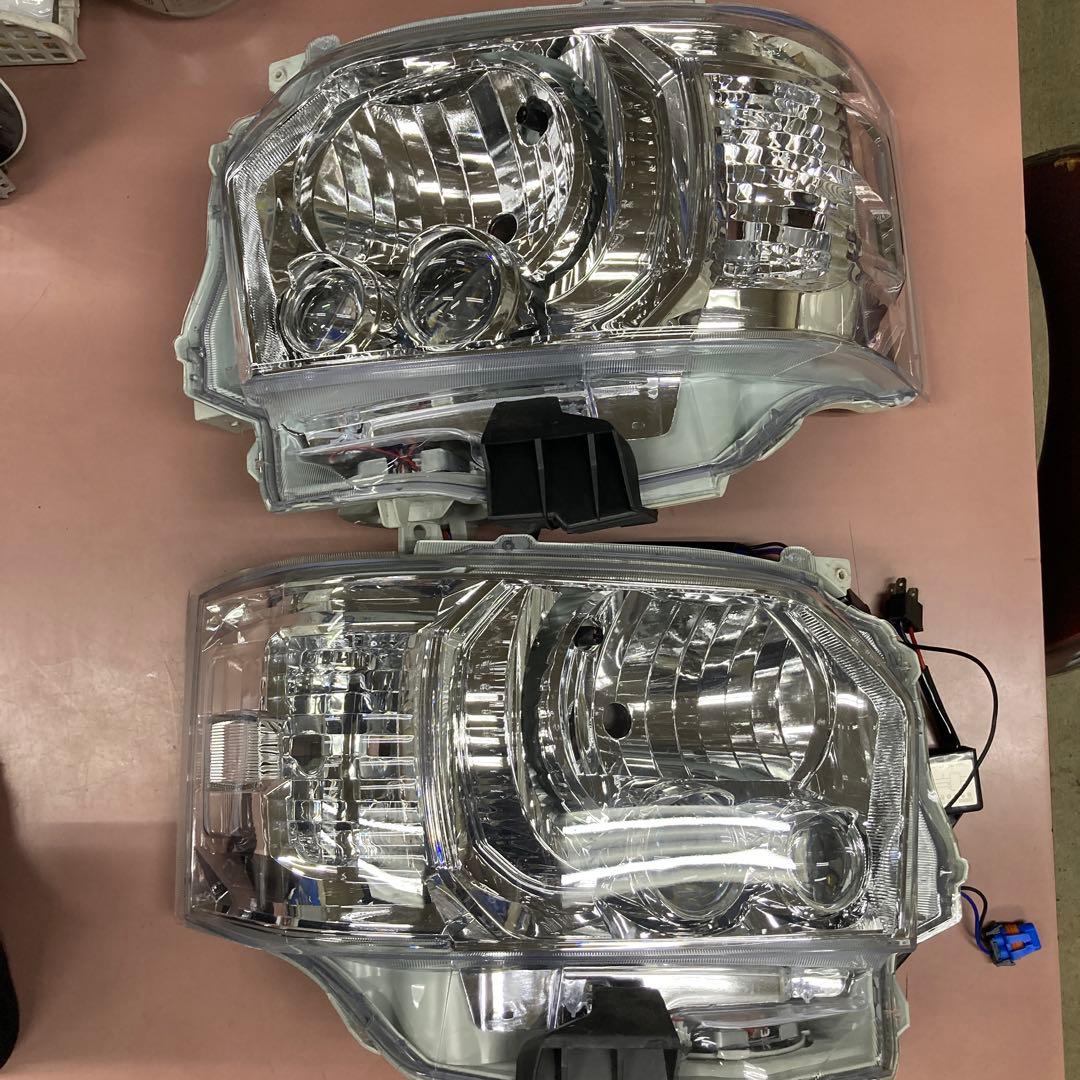 ヘッドライト中古配線ハーネス付き　社外品 並行輸入品】 バイクヘッドライト配線ハーネススイッチ付き 補助バイク