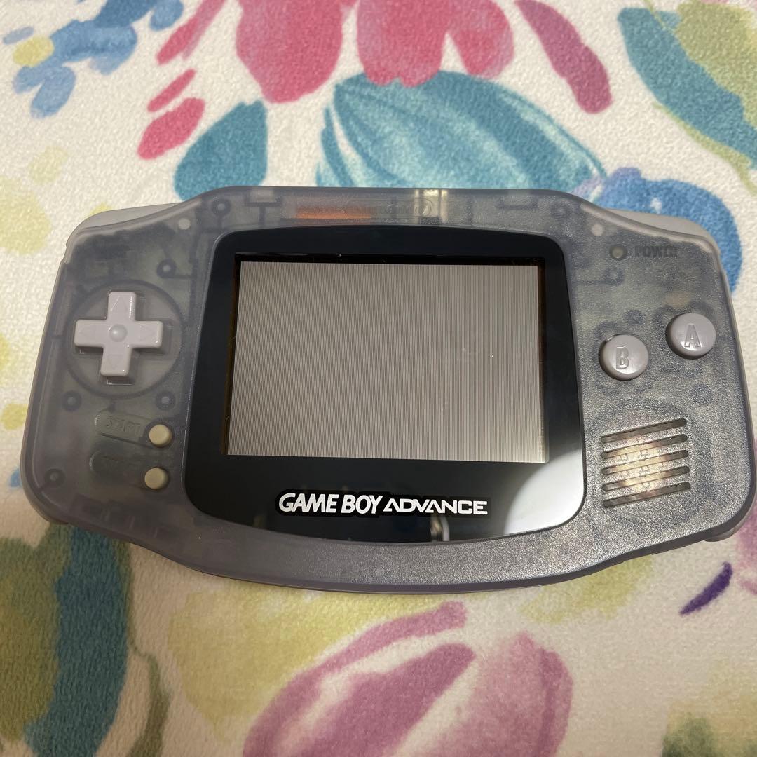 動作品】ゲームボーイアドバンス 本体ミルキーブルー（AGB-001）動作