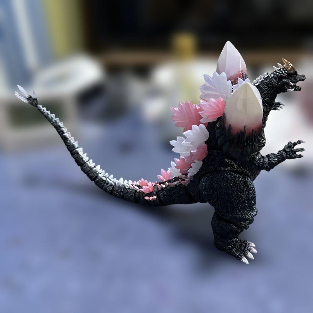 【開封美品】S.H.MonsterArts スペースゴジラ 福岡決戦Ver.