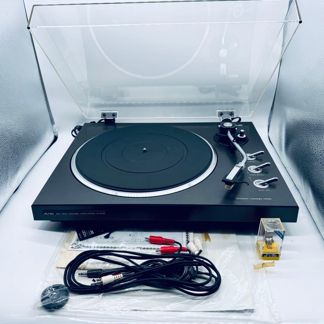 東芝 Aurex レコードプレ－ヤ－ SR-A230 ジャンク - メルカリ
