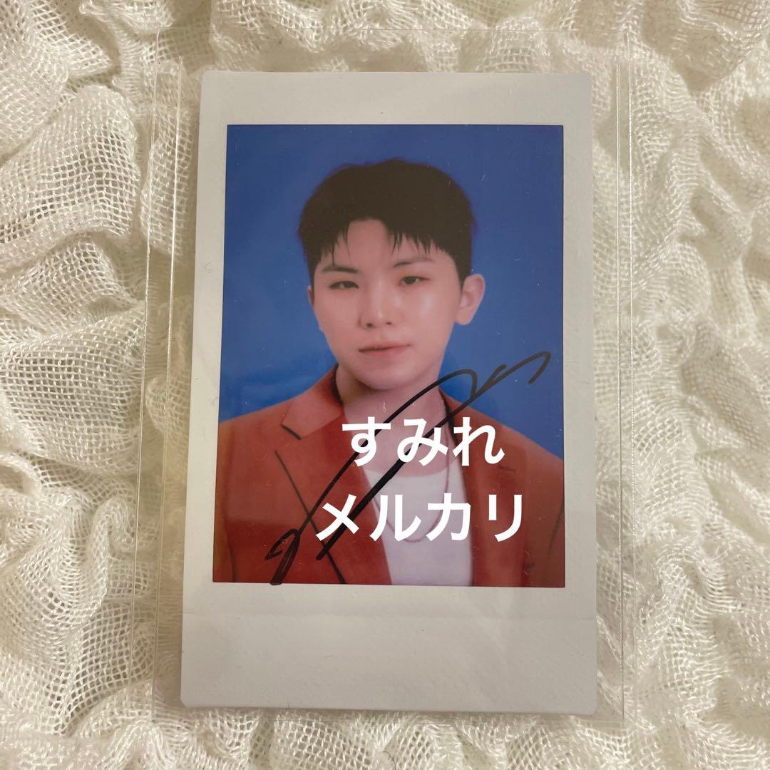 SEVENTEEN 会場限定 当選品 直筆サイン入りチェキ ウジ