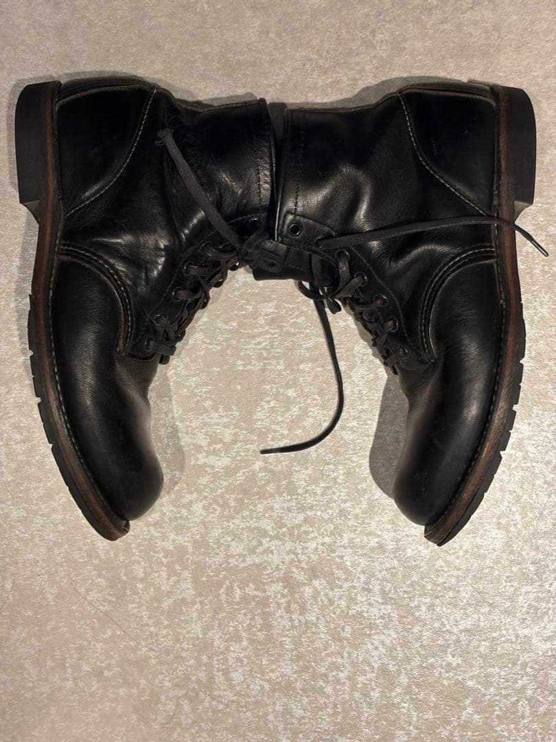 希少 廃盤初期モデルRedwing 9014 ベックマン ブラックフェザー - メルカリ