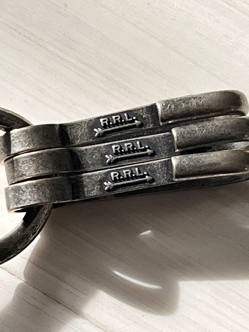 RRL レザー キーホルダー 3連キーリング - メルカリ