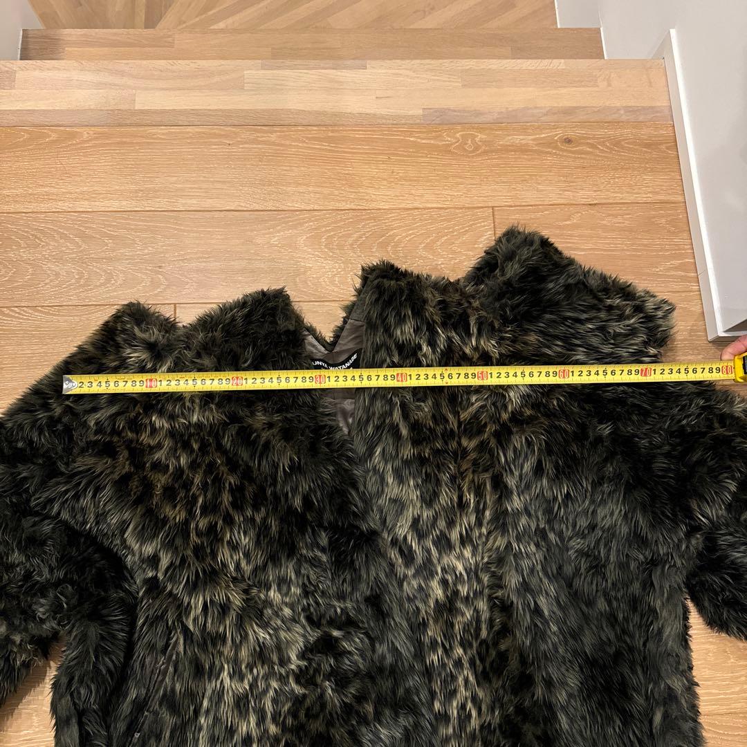 コムデギャルソンジュンヤワタナベ フェイクファーコート - メルカリ