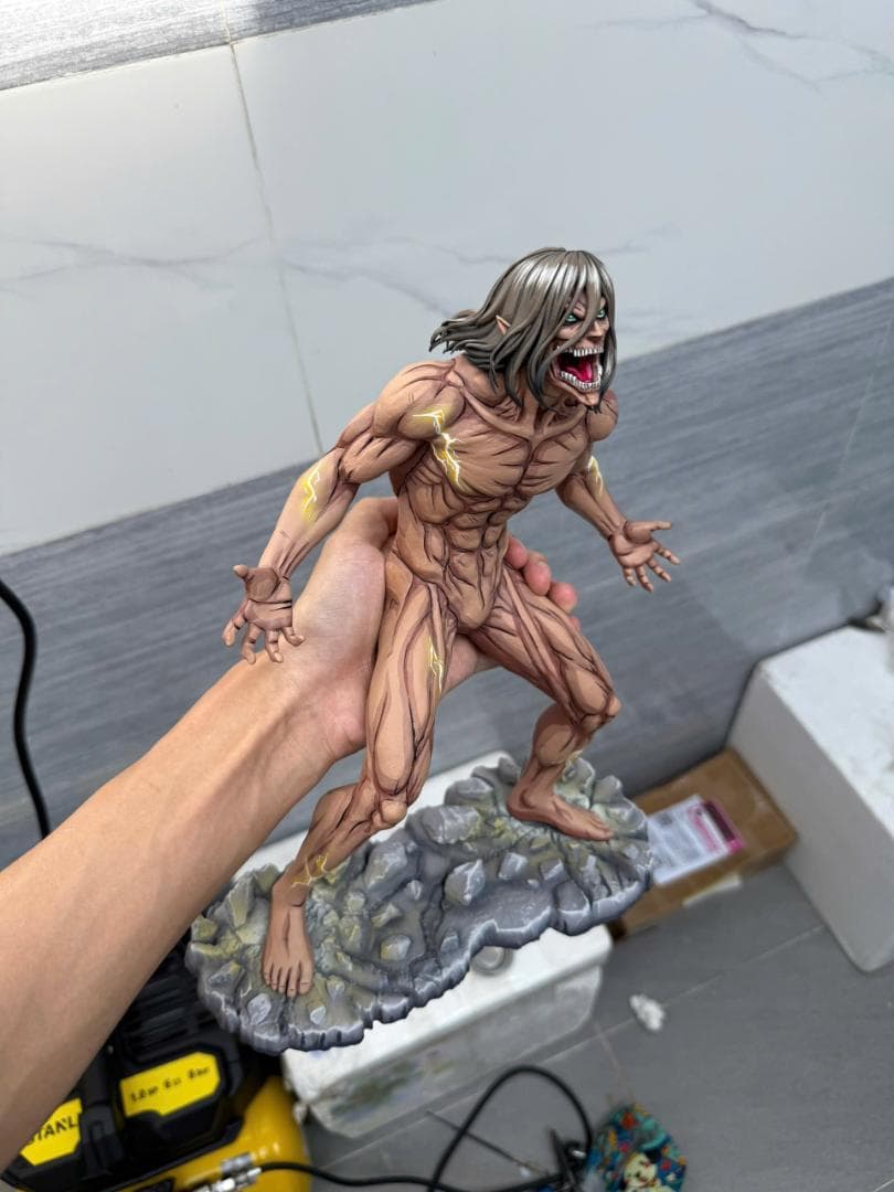 一番くじ 進撃の巨人 A賞 エレン巨人 2D塗装カスタム Amazon.co.jp: 一番くじ 進撃の巨人 ～自由を求めて～ A賞 MEGAIMPACT