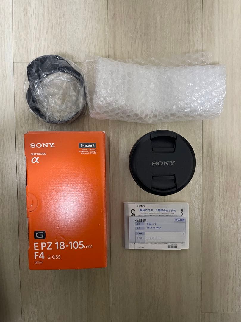 【良心価格様用】SONY E PZ 18-105mm F4 G OSS Amazon.com : Sony E PZ 18-105mm f/4.0 G OSS Lens for Sony E