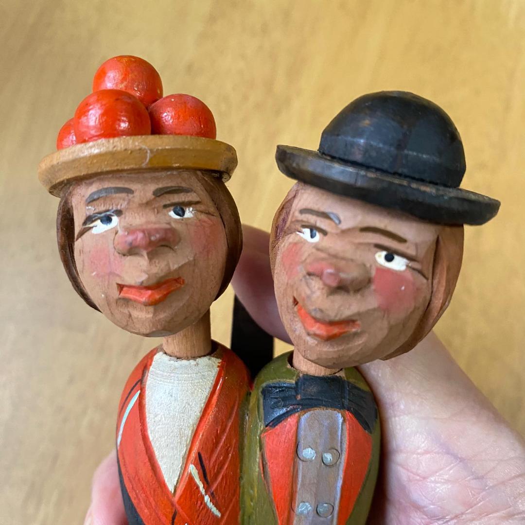 イタリア製 ANRI からくり人形 ボトルストッパー フィギア - メルカリ