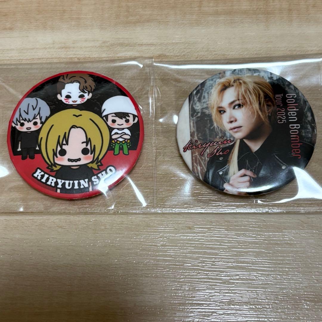 ゴールデンボンバー 鬼龍院 翔 缶バッチ - メルカリ