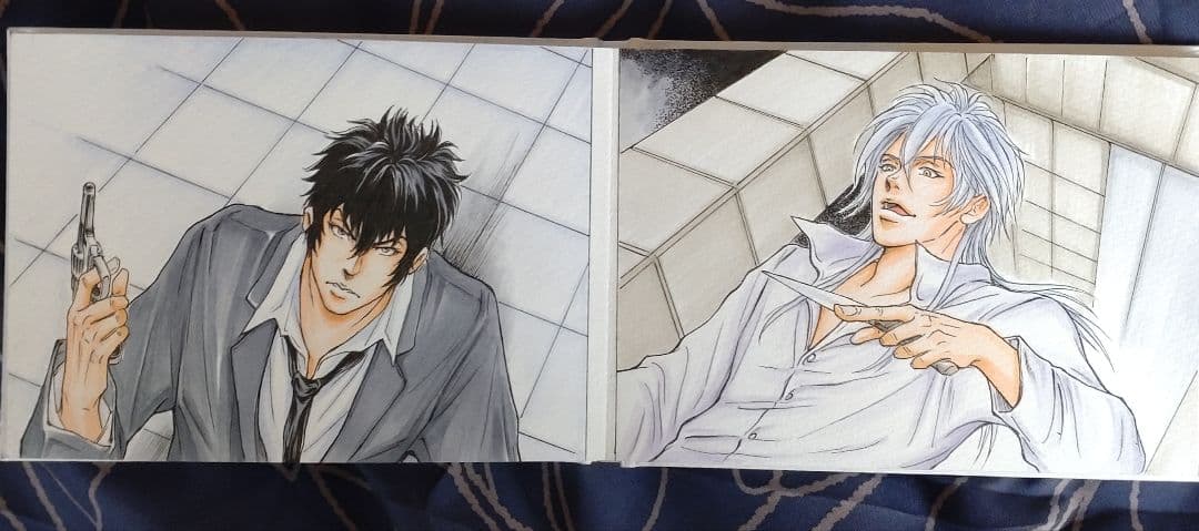 【けい】手描きイラスト集　『W』~ふたり~