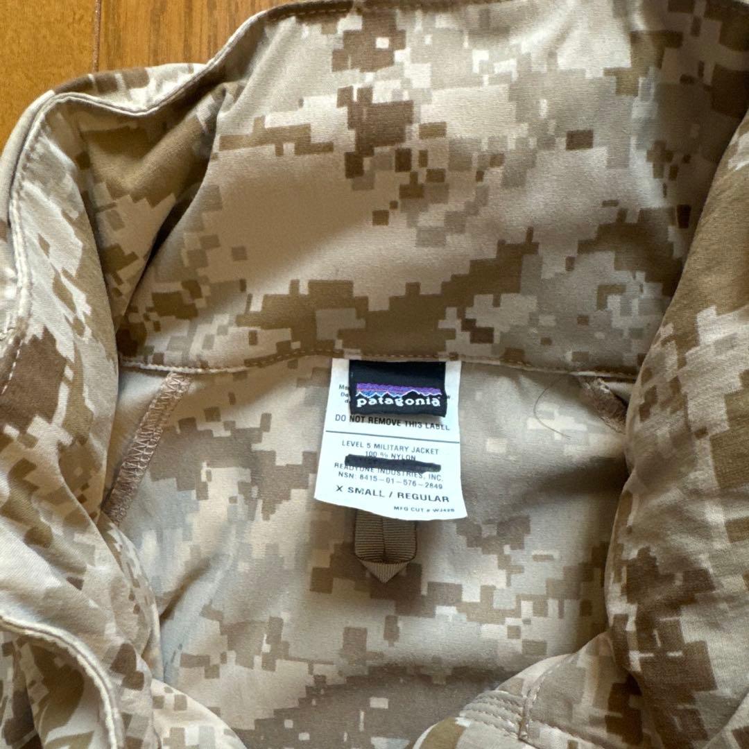 希少 米軍 パタゴニア MARS level5 AOR1 ジャケット ゴルサイ - メルカリ