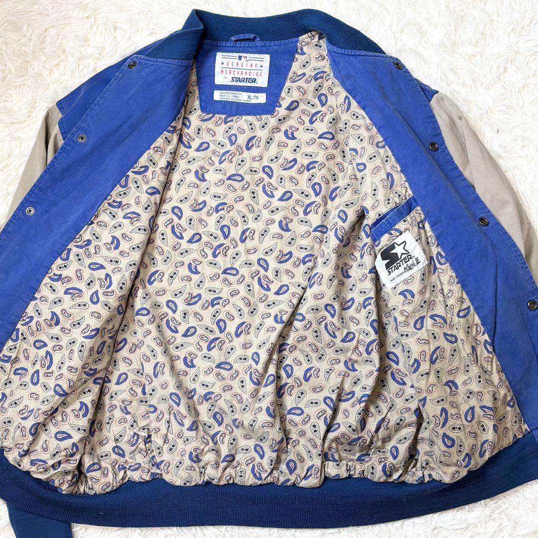 Starter MLB トロントブルージェイズ コットンボタンスタジャン - メルカリ
