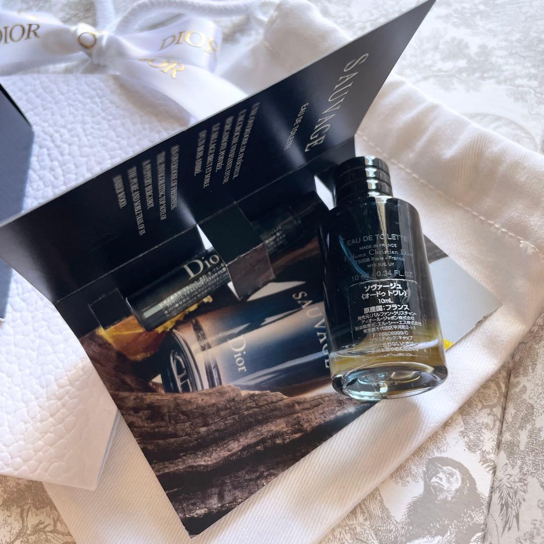 新品未開封 ディオール ソヴァージュ オードゥトワレ ショッパー
