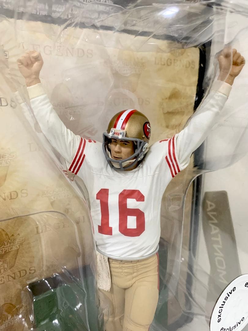 Mcfarlane マクファーレン NFLフィギュア ジョー・モンタナ 限定