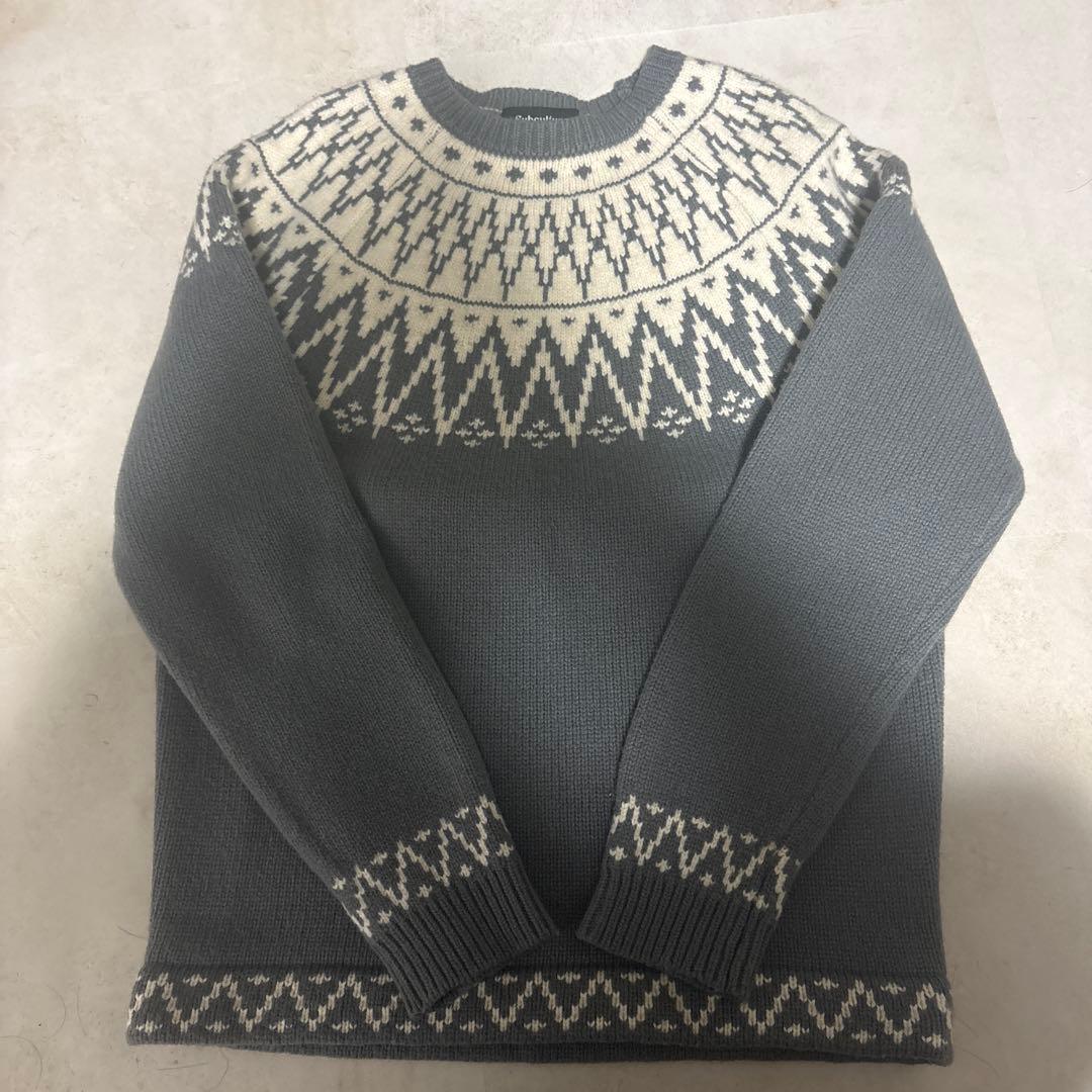 subculture サブカルチャー ウール ニット セーター - メルカリ