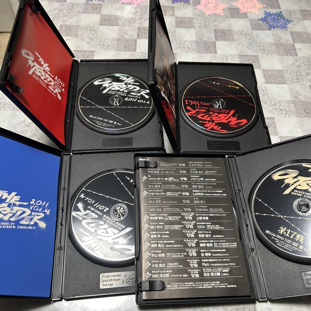DVD25本セット　ジ・アウトサイダー 2008年〜2012年+不揃い3本