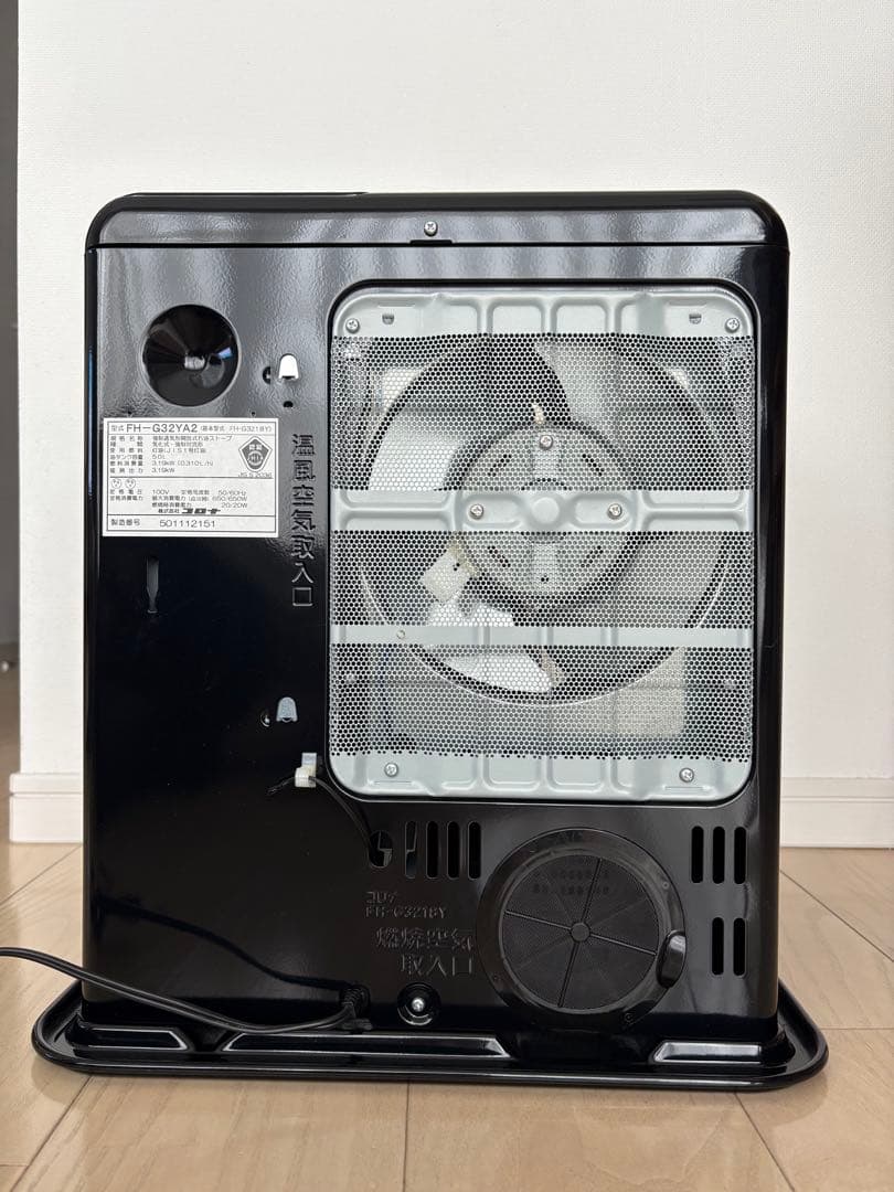 コロナ石油ファンヒーター FH-Y32YA2-K ピュアブラック