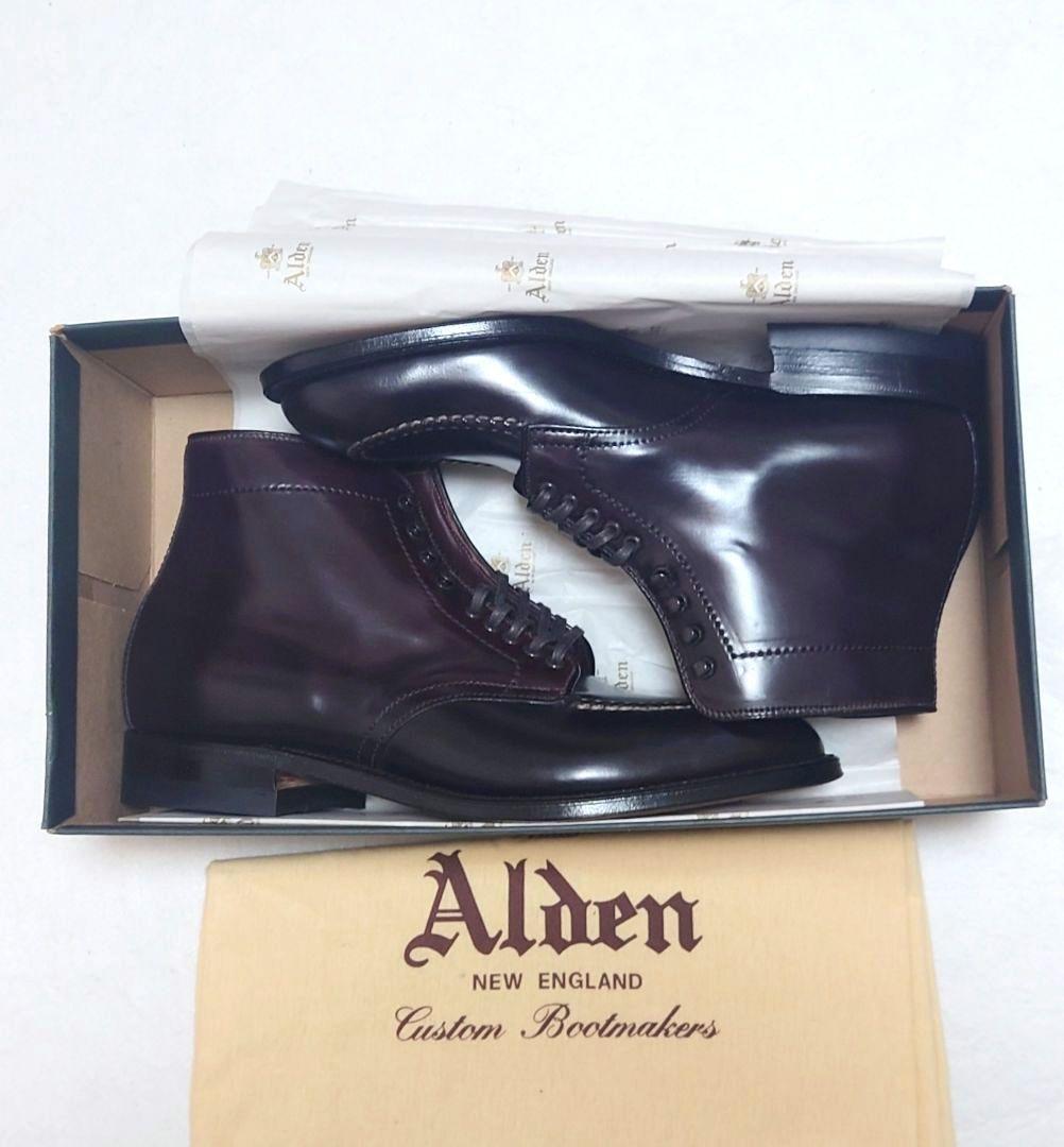 Alden オールデン コードバンブーツ 45698H 8.5D