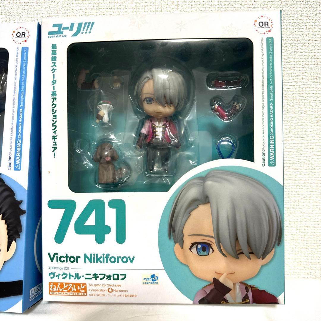 4点セット】【新品未使用】ユーリオンアイス フィギュア ねんどろいど