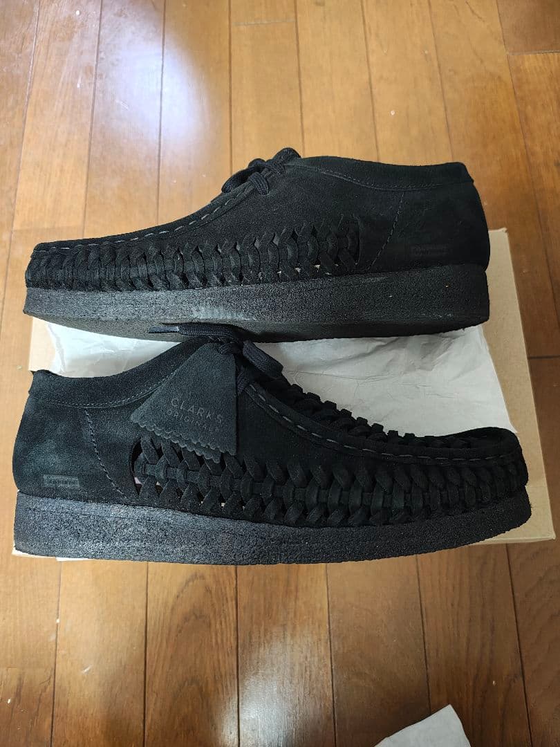 Clarks × Supreme Wallabee \"Black\"