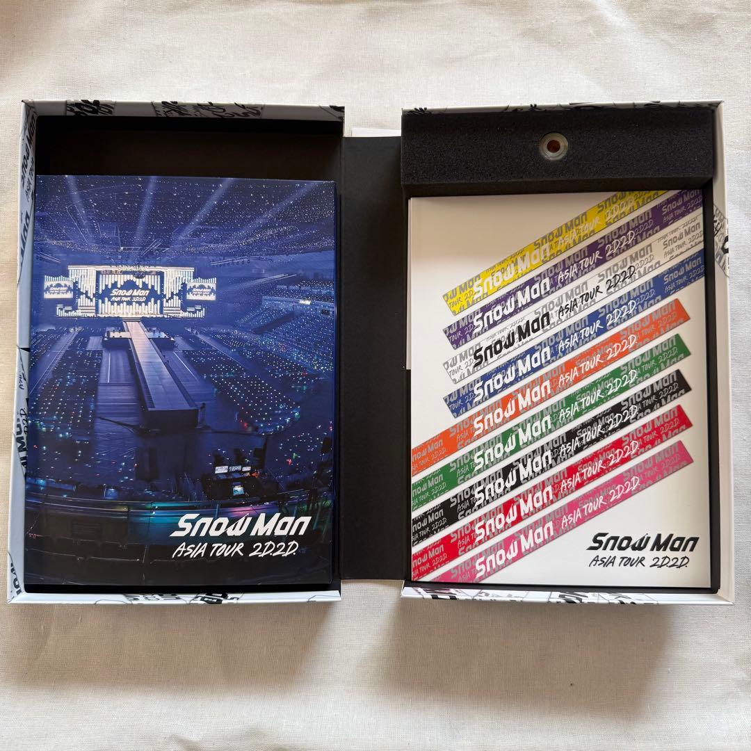SnowMan ASIA TOUR 2D.2D. 初回盤Blu-ray3枚セット - メルカリ