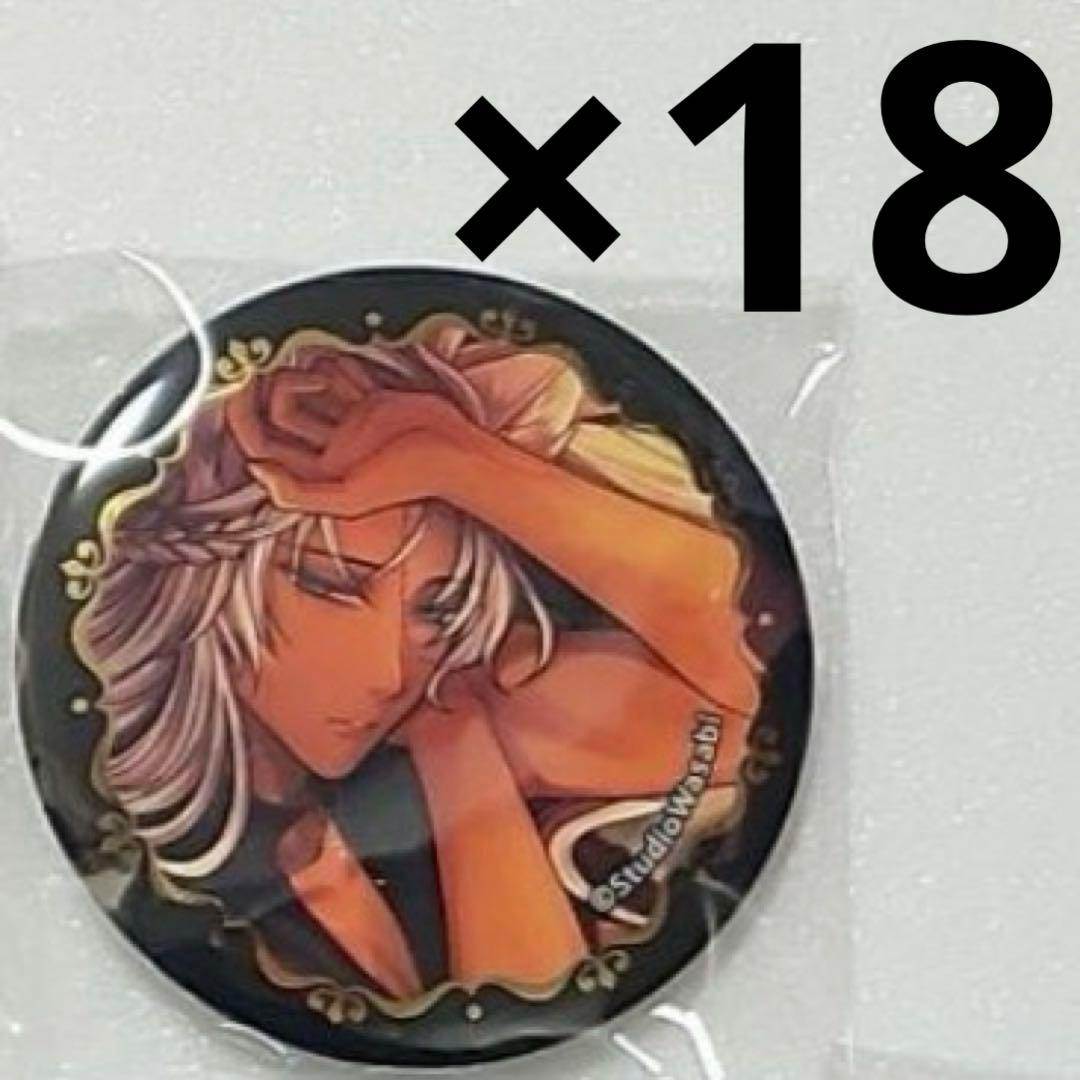 あくねこ 4周年 箔押し缶バッジ ミヤジ - メルカリ