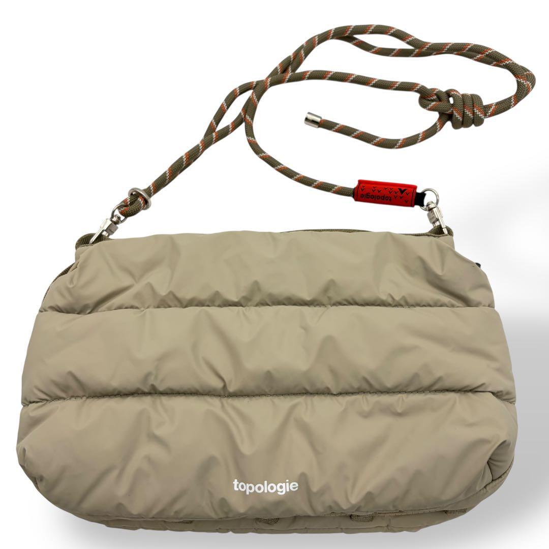 【極美品】topologieボトルサコッシュ カーキ ストラップセット 美品 Topologie トポロジー Bottle Sacoche ボトルサコッシュ 別売り