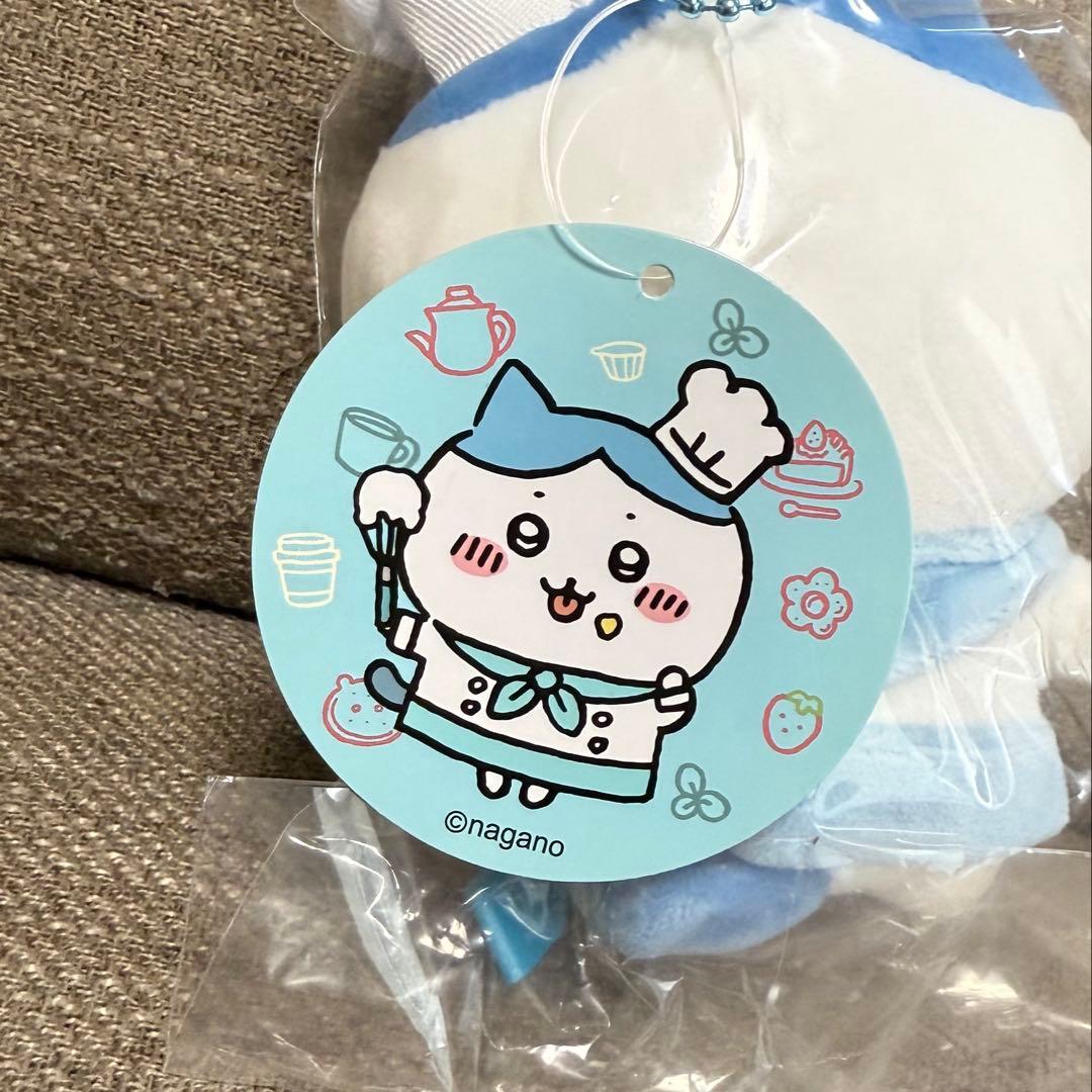 初期レア〉 ちいかわ カフェの店員さんマスコット ハチワレ 初期レア