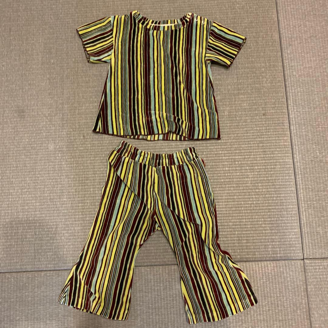 値下げ】Uhr ストライプ柄 セットアップ 約90cm 売切品