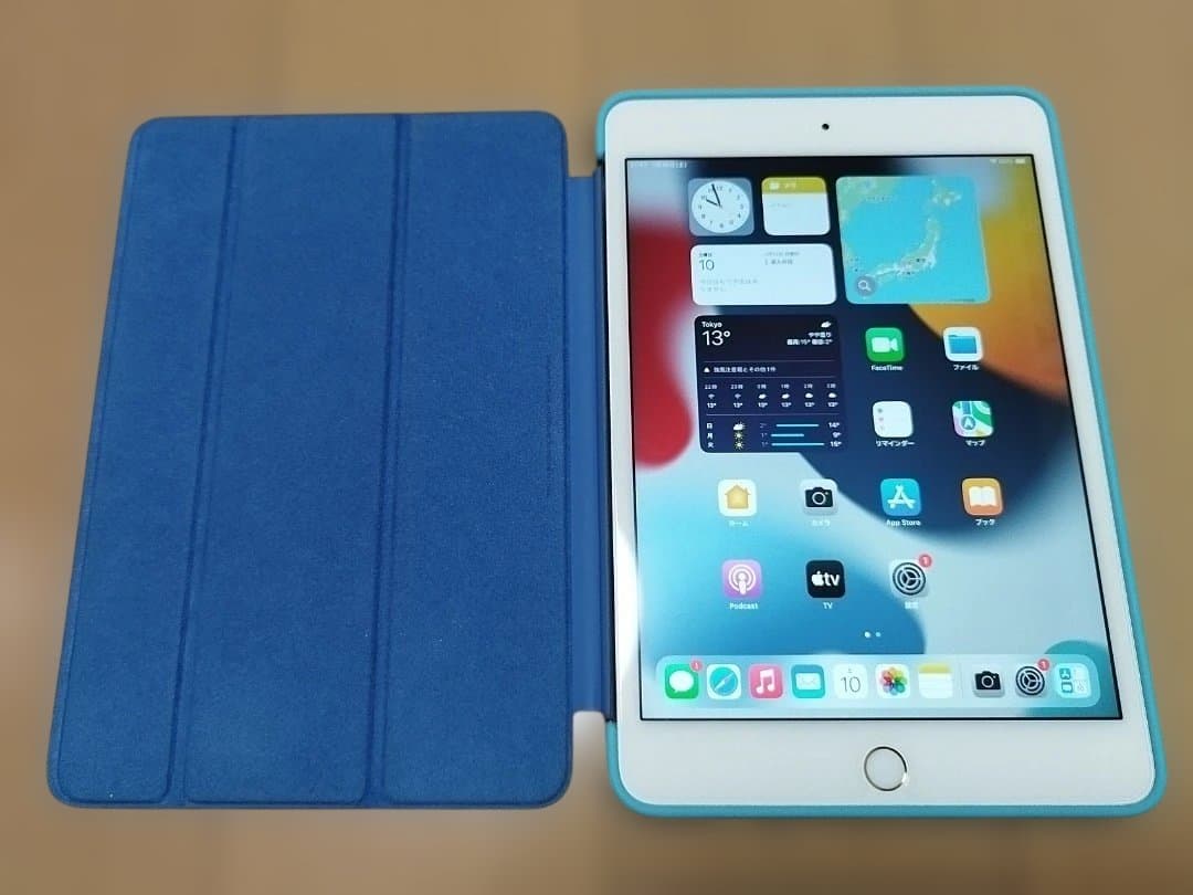 iPad mini第4ゴールド 128GB 純正ケース・カバー付き（美品） Amazon.co.jp: 【整備済み品】 Apple iPad mini 4 Wi-Fi 128GB