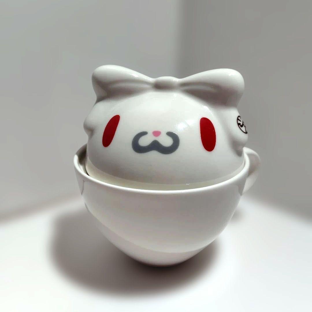 チャックスGP 汎用うさぎ ふたつきマグカップ グルーミー - メルカリ