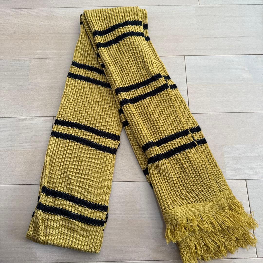 3点】マホウドコロ プレミアム ローブ ネクタイ マフラー ハッフルパフ