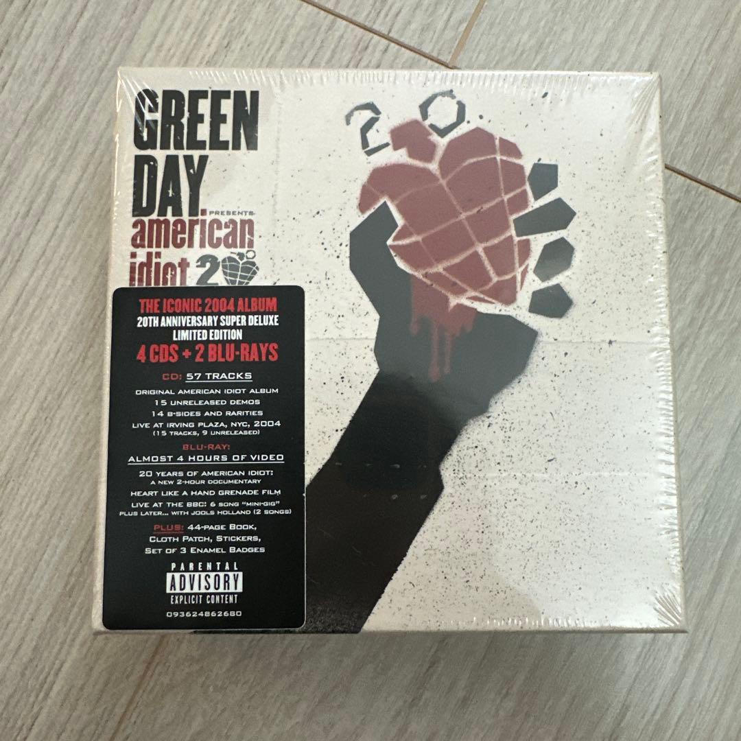 洋楽 Green Day American Idiot 2 Green Day - Presents American Idiot [2 x LP Silver Colored Vinyl