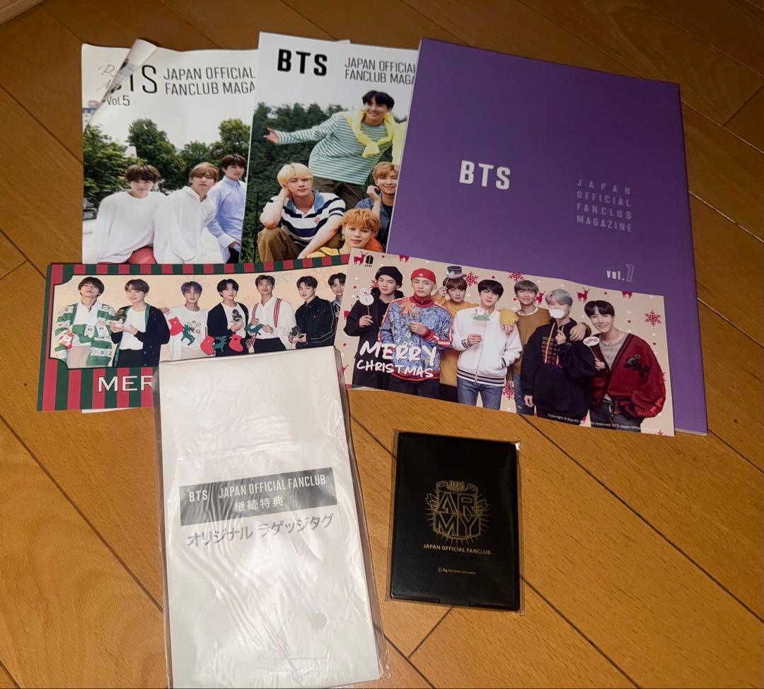 BTS会報 入会特典 継続特典 クリスマスカード - メルカリ